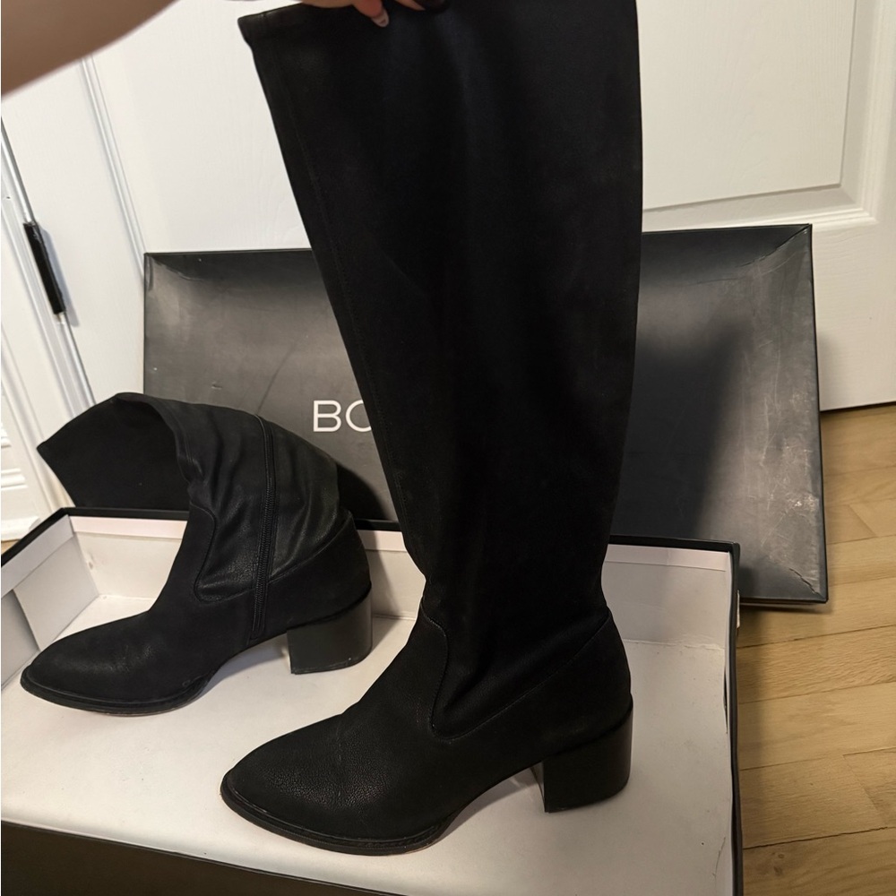 BCBGeneration Women's Black Over the Knee Boots